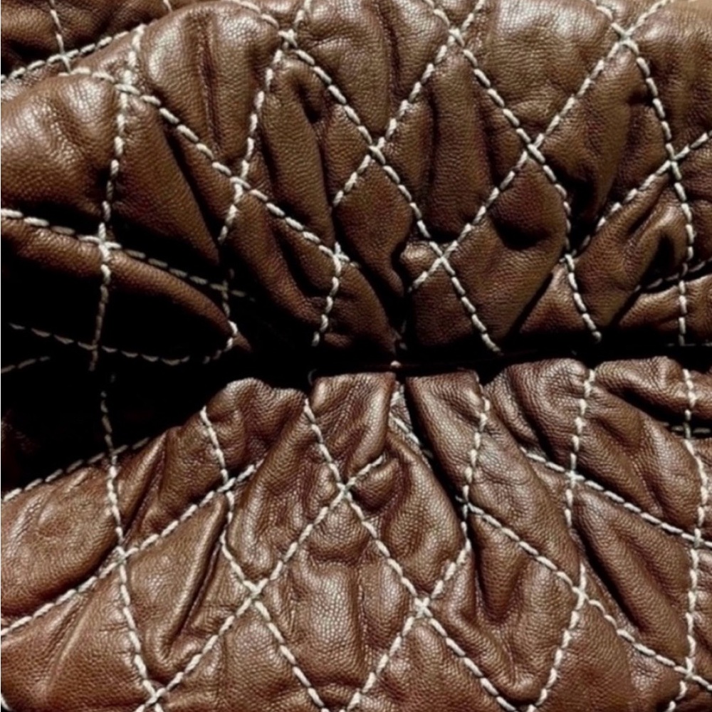 Authentic JUICY COUTURE purse handbag hobo quilted leather - Picture 7 of 7